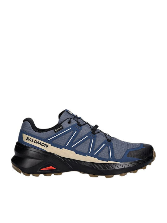 Salomon Speedcross Peak Ανδρικά Ορειβατικά Παπούτσια Αδιάβροχα με Μεμβράνη Gore-Tex Μπλε