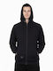 Cardigan with Hood Black