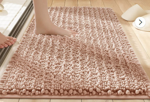 Dream House Bath Mat Microfiber 1802-3 Pink 50x80cm