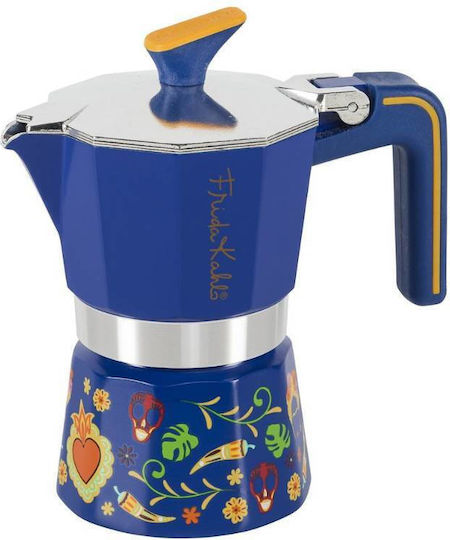 Pedrini Mymoka Ηλεκτρικό Μπρίκι Espresso Μπλε