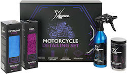 Complete Motorcycle Detailing Set Xzone Ride