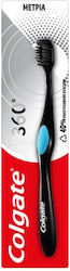 Colgate 360 Periuță de Dinți Medie Negru-Albastru