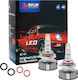Car Lamps HB3 Canbus LED 6500K Cold White 12V 90W 2pcs