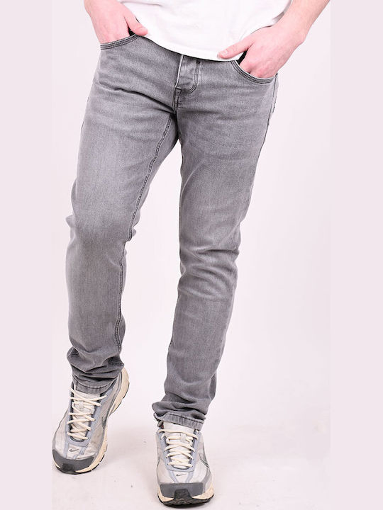 True Rise Men's Gray Jeans Pants
