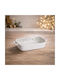 Karvounis Rectangular Heat-Resistant Glass Cookware with Lid