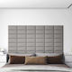 vidaXL Wall Headboard 12 Pcs 30 x 15 Cm Open Gr...