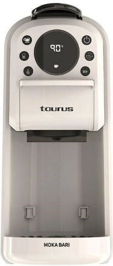 Taurus Mokabari Espressor pentru Capsule Presiune 20bar Albă