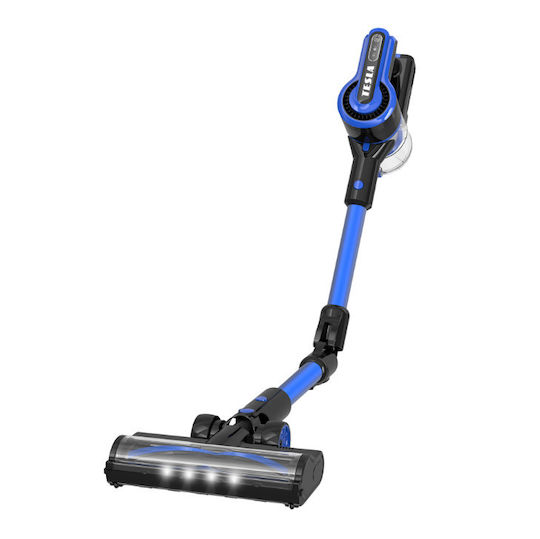 Tesla PureStar E70 Aqua Pro Elektrischer Stielstaubsauger 2 in 1 Stick & Hand 300W Blauer