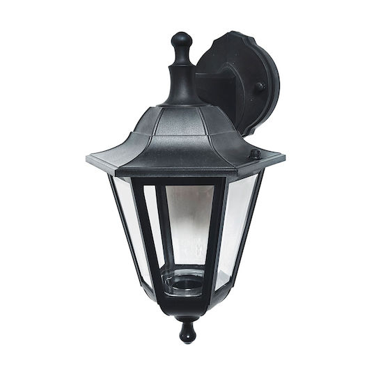 Heronia LP-410-1 Iluminat Exterior Montat Pe Perete Lampion E27 IP54 Dublu Fascicul 23,7x18,7x36cm
