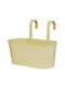Butlers Кутия За Саксии Светложълта 33x16см