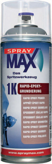 Spray Primer with Metallic Grey Effect Grey 400ml