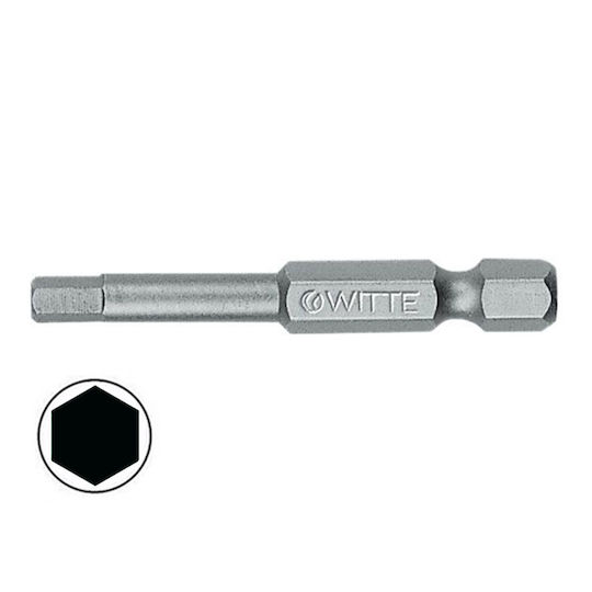 Witte 27195 Μύτη 1/4 Allen 5x50mm