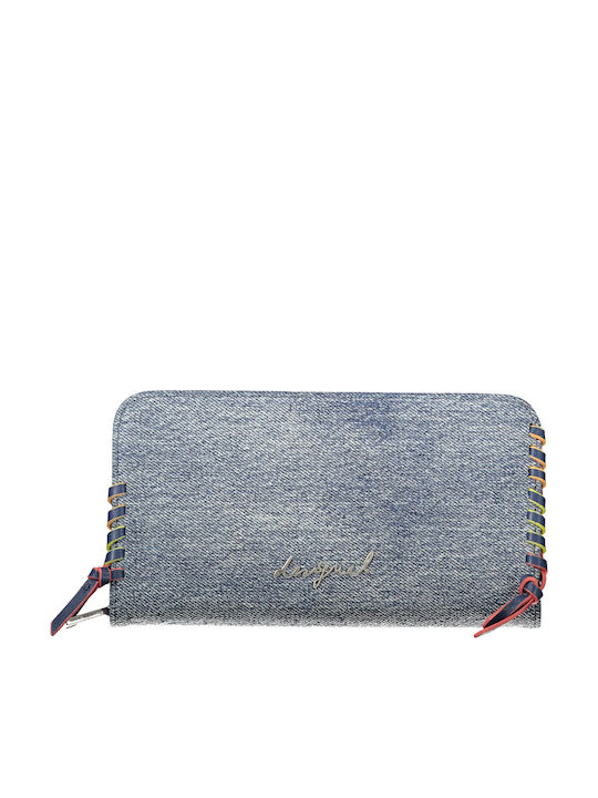 Large Women's Blue Wallet