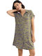 Triumph Summer Women's Nightgown Green Boyfriend