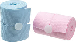 Set 2 Fetal Heart Rate Monitoring Belts Alista Home Soft Elastic Material 6 X 130 Cm Blue Pink