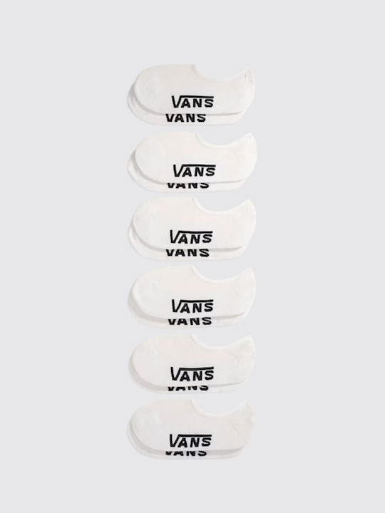 Vans Ανδρικές Κάλτσες White 6Pack