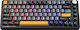 Machenike K600-B82W Wireless Gaming Mechanical Keyboard 75% with GR Silver Switches and RGB Lighting English US