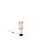 Trio Lighting Metal Table Lamp with Black Shade and Base