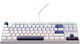 Machenike K500B-B87 Gaming Mechanical Keyboard Tenkeyless with Custom Red Switches and RGB Lighting English US White