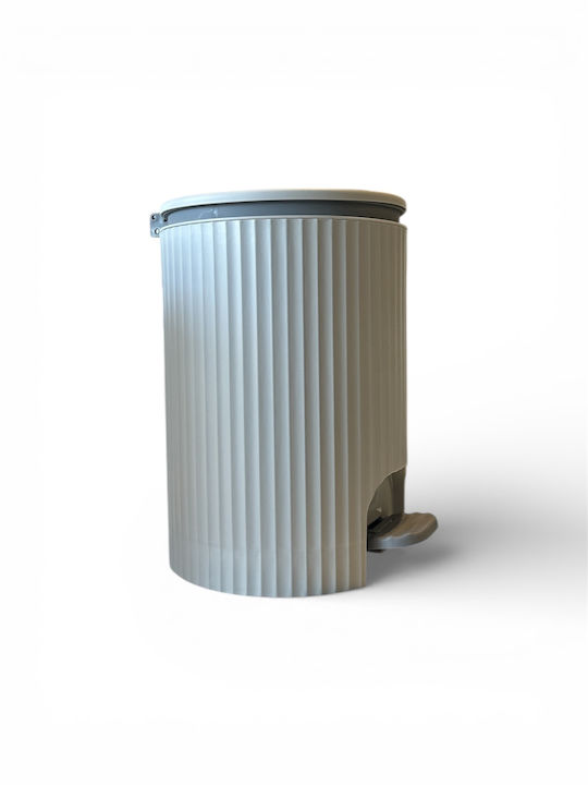 Dream House Plastic Bathroom Bin 7lt Gray