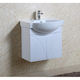 Inter Ceramic Баня Масa със Смесител М60xД46xВ60см Бял