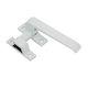 Aluminum Window Latch White Rubber