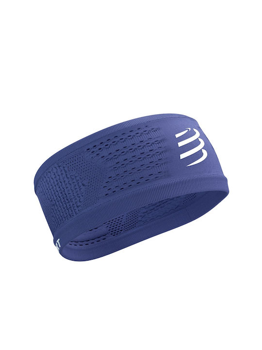 Compressport Sportliche Modeaccessoires Stirnband Blau