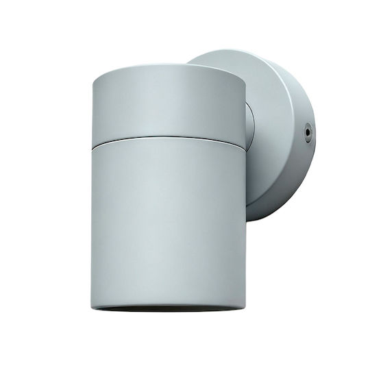 Heronia Lesvos Wall-Mounted Outdoor Spot GU10 IP54 9.2x7.3cm
