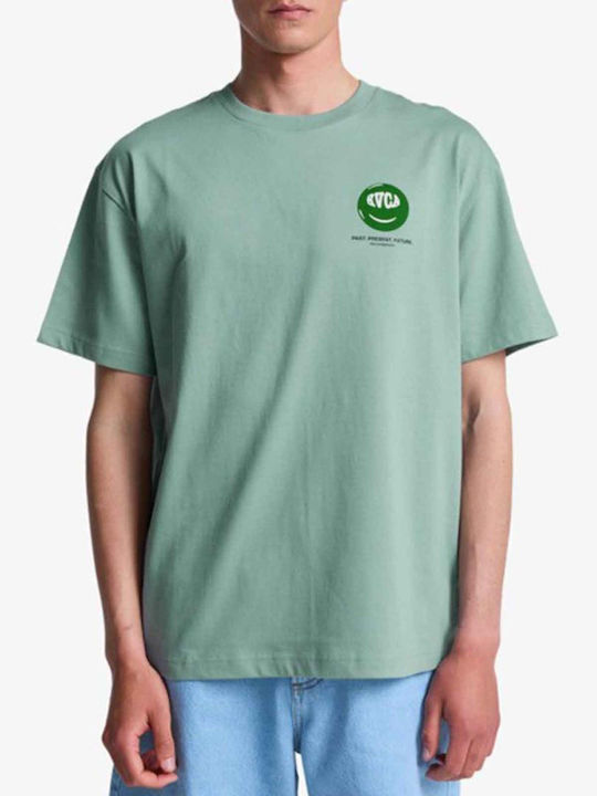 RVCA Тениска Тюркоазен