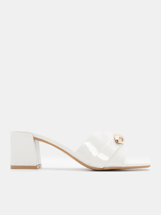 Luigi White Sandals