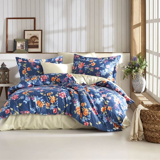 Class Home Collection Set Huse Pentru Pilote Dublu 200x220cm Tonia Floral