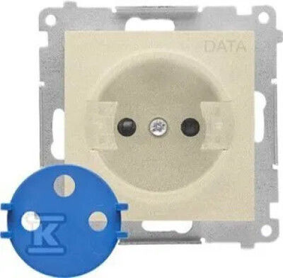Simon 55 Modul Cheie Priză Electrică 16 A 250 V Comutator Rapid Champagne Mat Tgd1cz.01/144