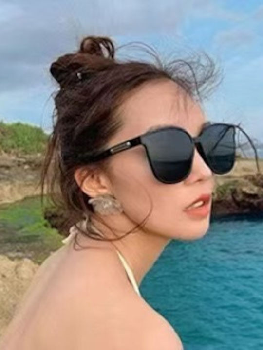 King Unisex Γυαλιά Ηλίου με Πολύχρωμο Σκελετό και Μπλε Polarized Φακό SUNKI345-SN037