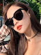 King Unisex Γυαλιά Ηλίου με Πολύχρωμο Σκελετό και Ροζ Polarized Φακό SUNKI345-SN039