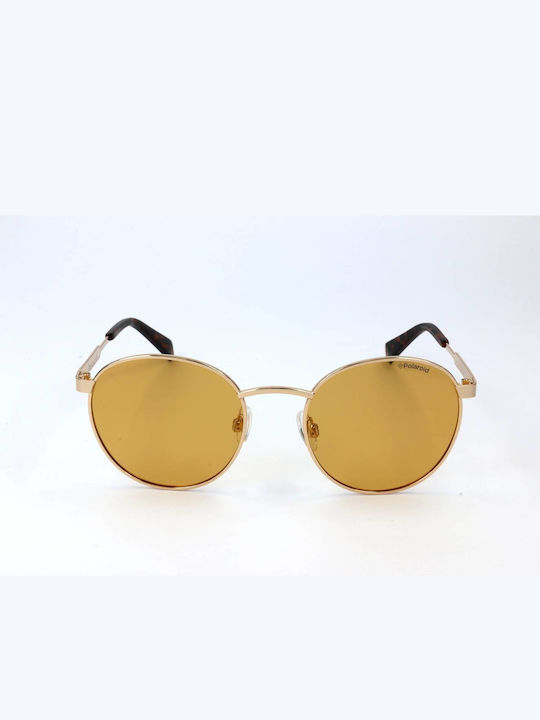 Polaroid Unisex Sonnenbrillen mit Goldenem Rahm...