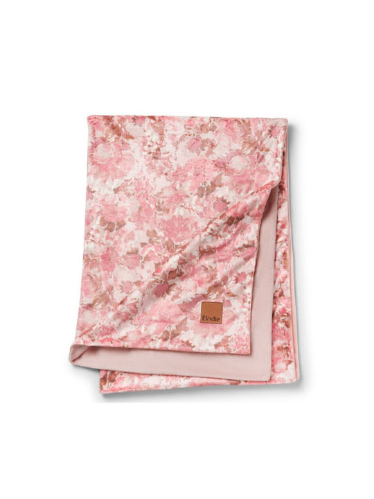 Elodie Details Velvet Nursery Swaddling Baby Blanket Pink 75x100cm