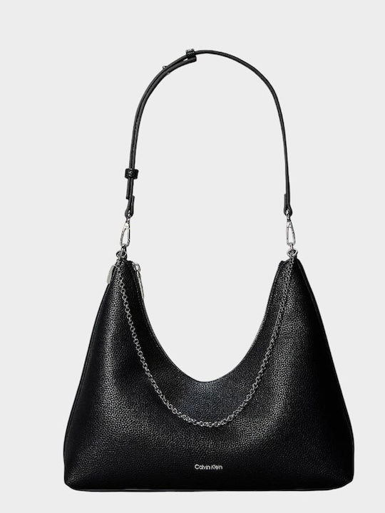 Emblem Women's Shoulder Bag Black