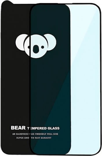 Bear Full Glue Displayschutzfolie Schwarz (iPhone 17 / 17 Pro / 16 Pro)