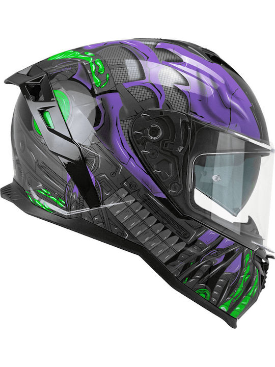 CGM Shot Villain 363R Negru / Violet / Verde Ca...