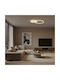 Globo Lighting Πλαφονιέρα Οροφής 60εκ. Λευκή με Ενσωματωμένο LED