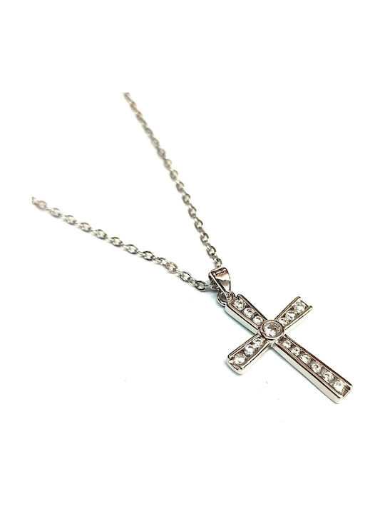 Amalfi Accessories Stahlkreuz mit Kette