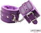 LateToBed Handcuffs in Purple Colour