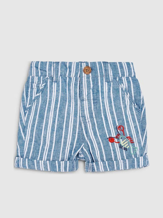 Kids Fabric Shorts/Bermuda Navy Blue
