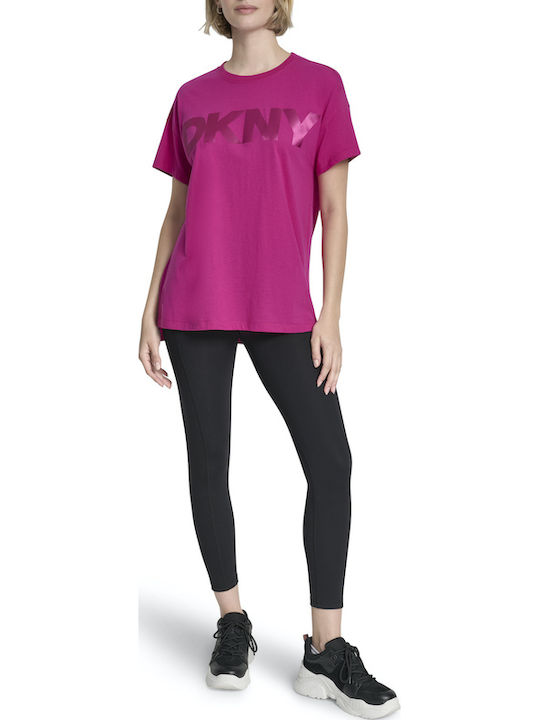 DKNY Logo Women's T-shirt Pink