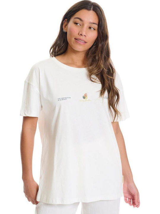 Γυναικείο T-shirt Λευκό