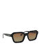Meller Ochelari de Soare Unisex cu Ramă Neagră și Lentilă Neagră Degrade Polarized