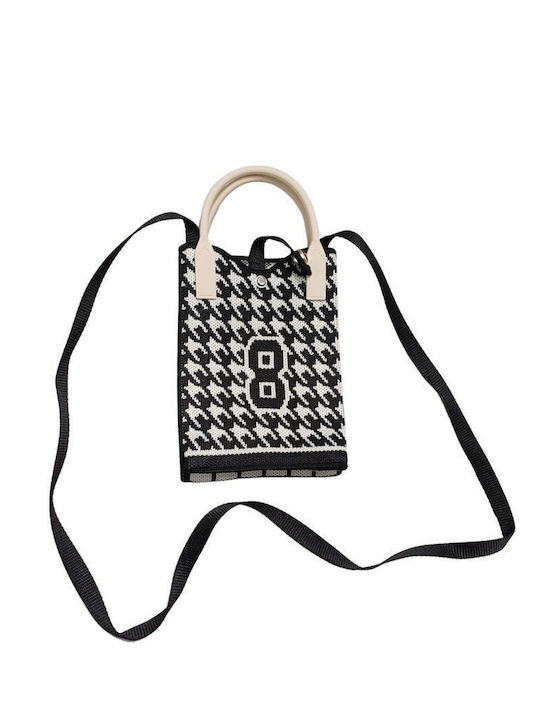Kinder Tasche Umhängetasche Schwarz 13x5cm