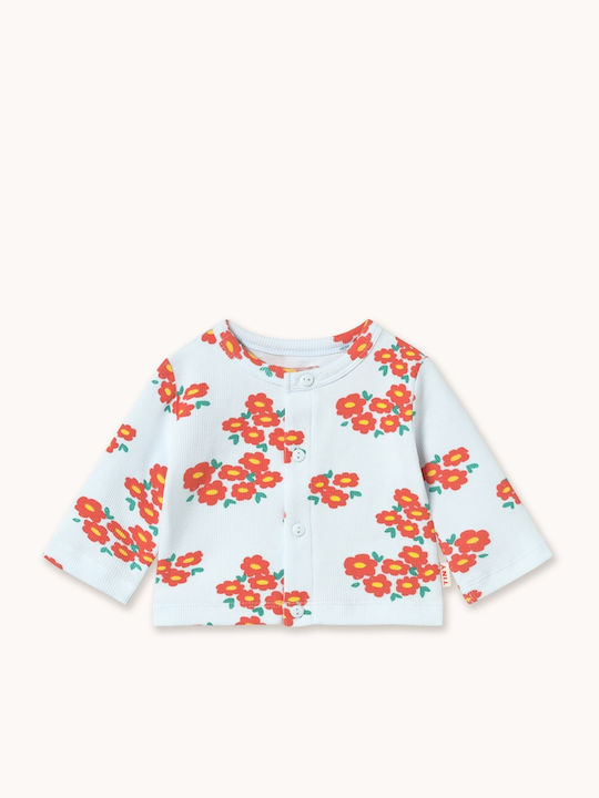 Kinder-Strickjacke Hellblau