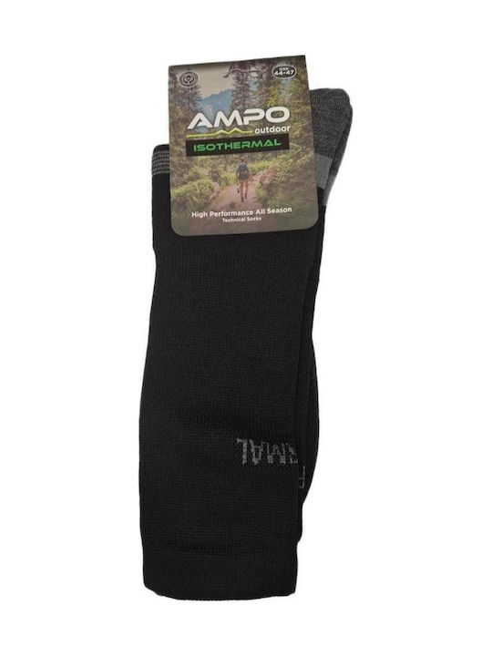 Ampo Socks Ανδρικές Κάλτσες Γκρι