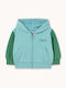 Kinder-Strickjacke Hellblau